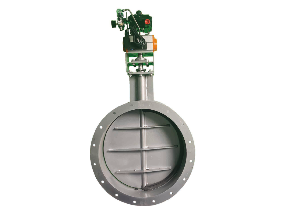 氣動防爆蝶閥 軸不外漏設(shè)計